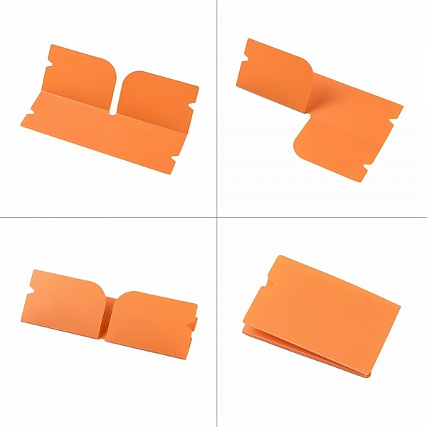 Plastic Storage Clip Organiser Orange