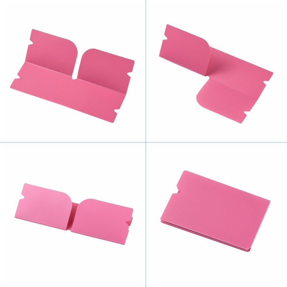 Oppbevaringsklips i plast, rosa