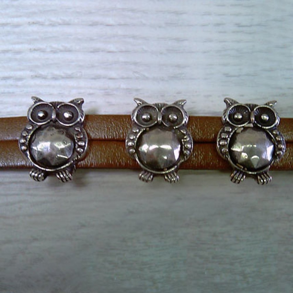 10 mm Zamak Passasje nr. 57 Sølv