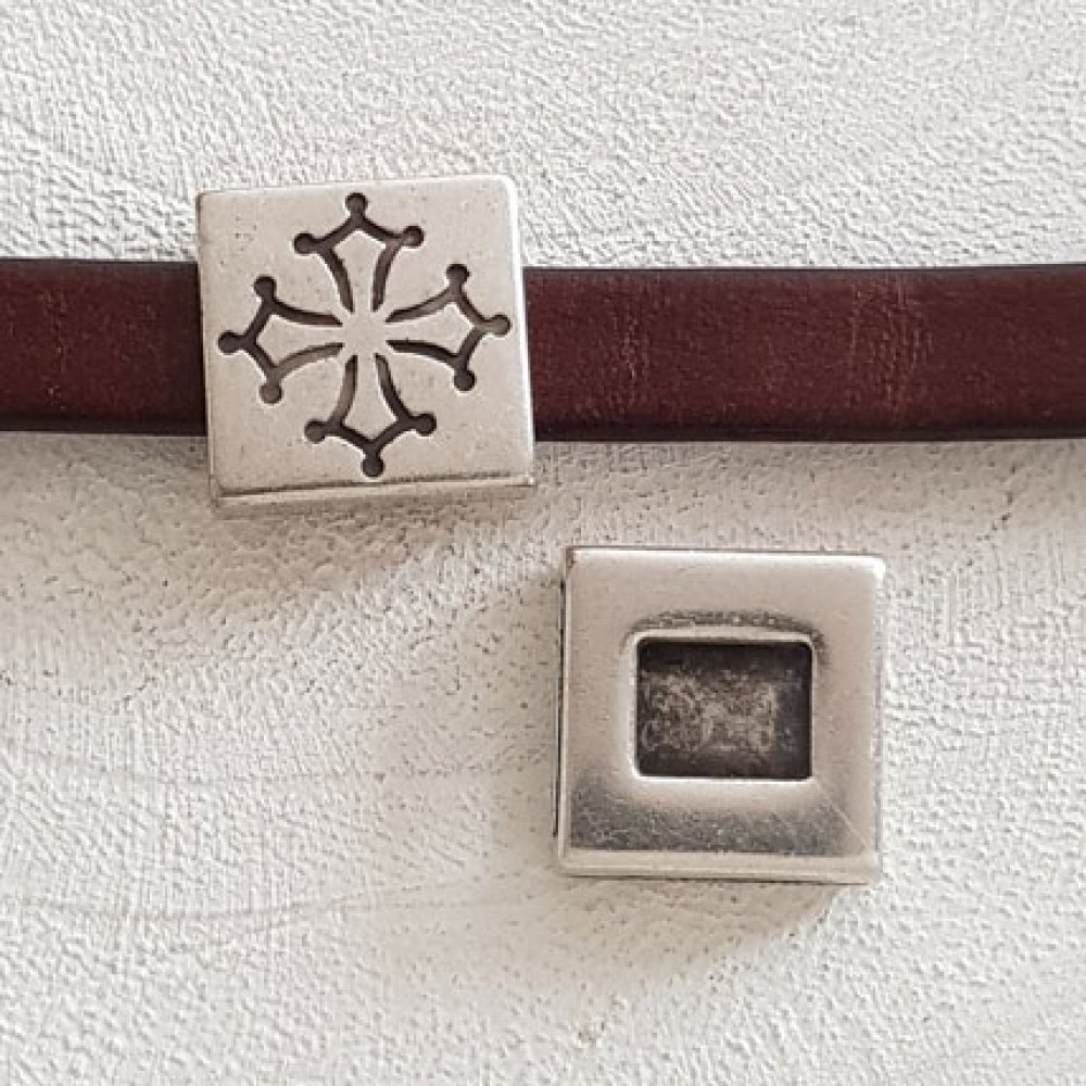 13 mm Zamak gjennomløp nr. 25 Sølv