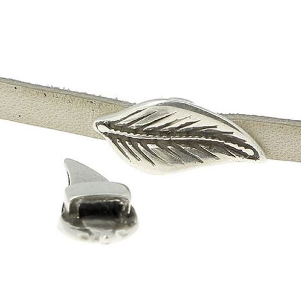 5 mm Zamak gjennomføring N°05 Sølv