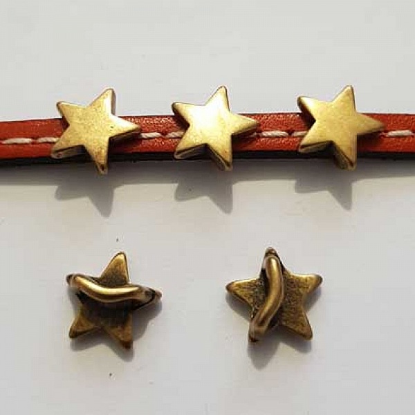 Passant 5 mm en Zamak N&deg;08 Bronze &eacute;toile