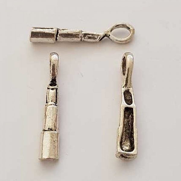 Pendentif Style Longue Vue Argent N&deg;01