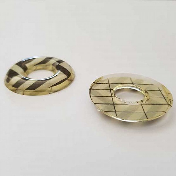 35 mm smultringer anheng i harpiks N&deg;001