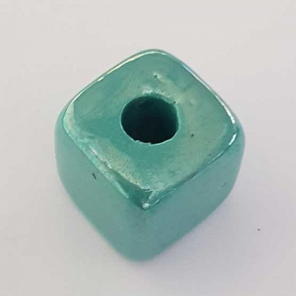 Perle C&eacute;ramique Emaill&eacute;e 26 mm N&deg;02