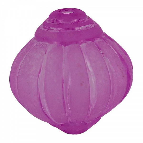 Perle Lucite Lampwork Strippet Amethyst