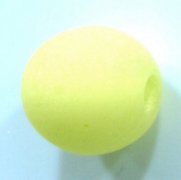 Perle Polaris Mat Ronde 16 mm Lime 01 x 1 Pi&egrave;ce
