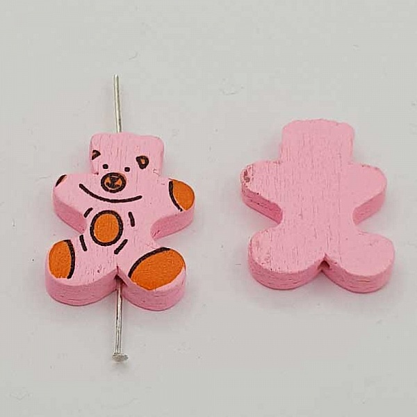 Treperle, rosa bj&oslash;rneform N&deg;01-01