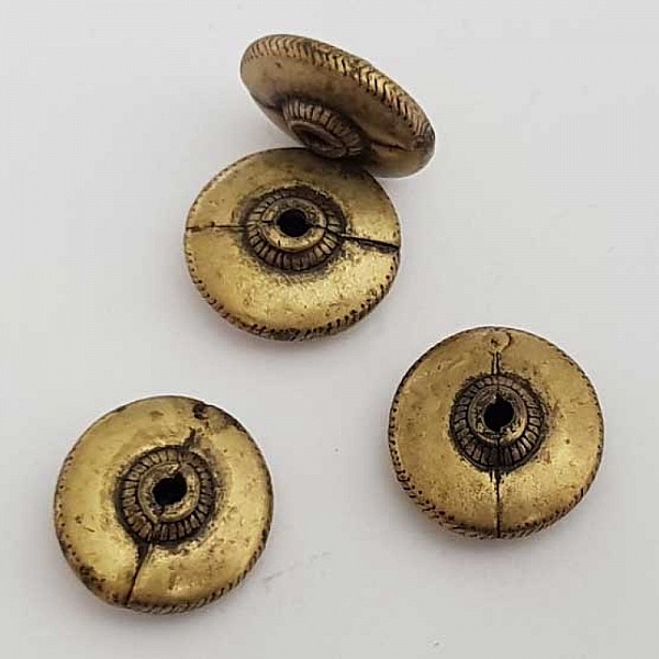 Perle divers en m&eacute;tal argent&eacute; 020 Bronze