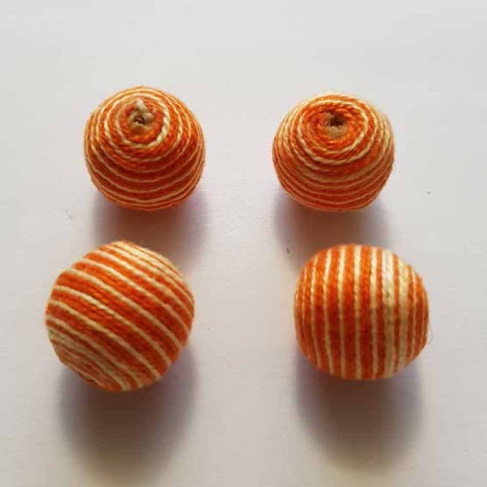 Vevd perle i 19 mm tråd