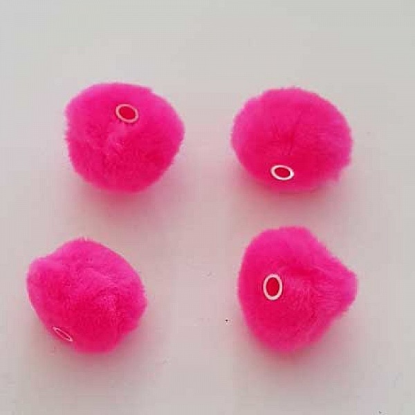 Pompon Rond Fushia N&deg;11