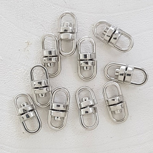 Roterende n&oslash;kkelring i s&oslash;lv