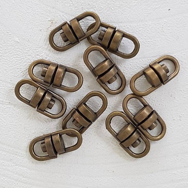 Roterende n&oslash;kkelringer Bronse