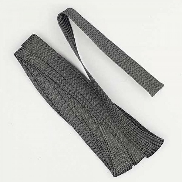 Ruban 07 mm Gris Anthracite au m&egrave;tre