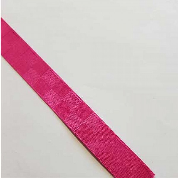 Ruban Satin Tous Textiles fantaisie double face 15 mm N&deg;C210