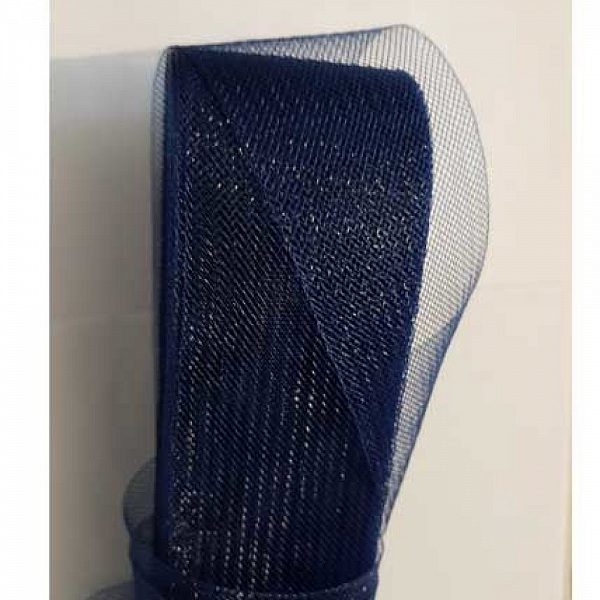 Ruban Tulle 50 mm Bleu