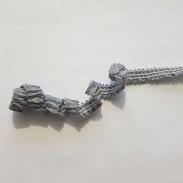 Ruban fronc&eacute; l&eacute;g&egrave;rement &eacute;lastique 12 mm N&deg;02