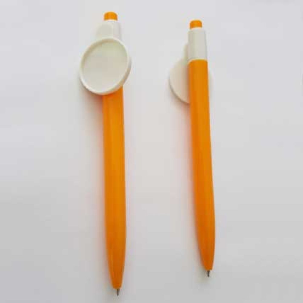 Oransje penn med 25 mm hetteholder