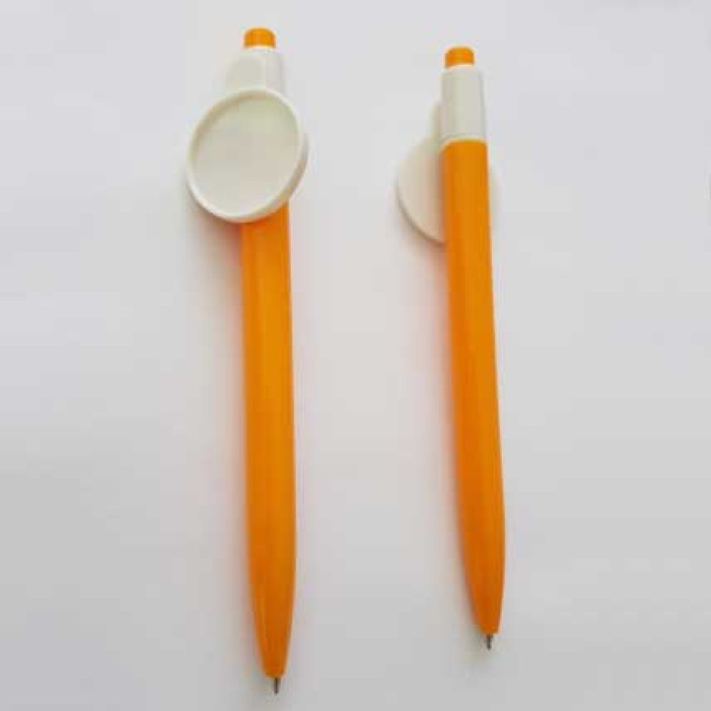 Oransje penn med 25 mm hetteholder