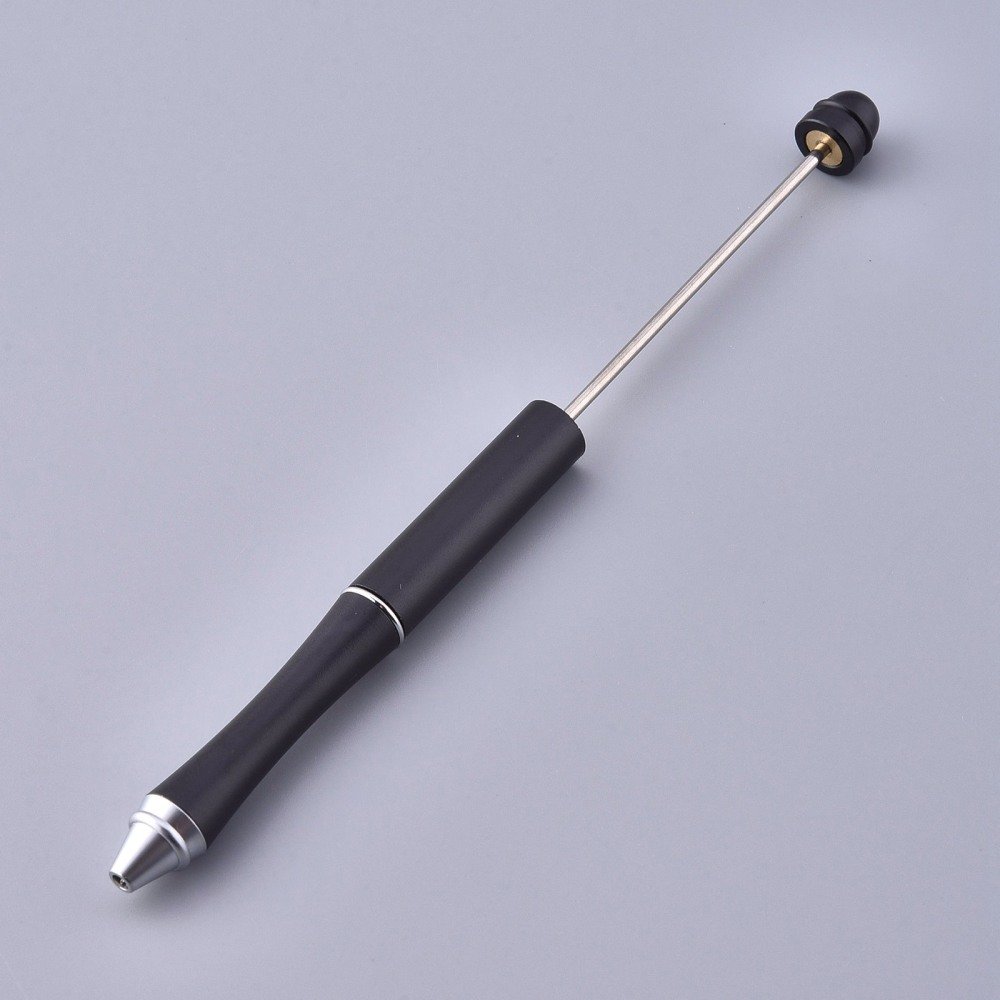 Dekorasjonspenn med metallperler Svart N°02