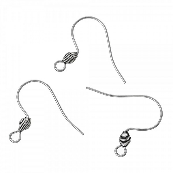 &Oslash;redobberholder i rustfritt st&aring;l krok N&deg;01 X 1 par