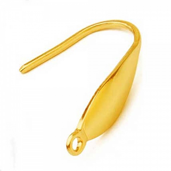 &Oslash;redobbholder i rustfritt st&aring;l nr. 10 gull