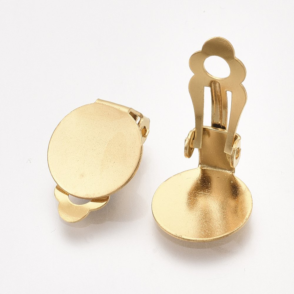 Øredobberholder Clips Tray i rustfritt stål gull N°02