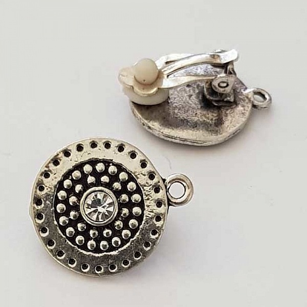 Support Boucle d'oreille Clip N&deg;100 x 1 Paire