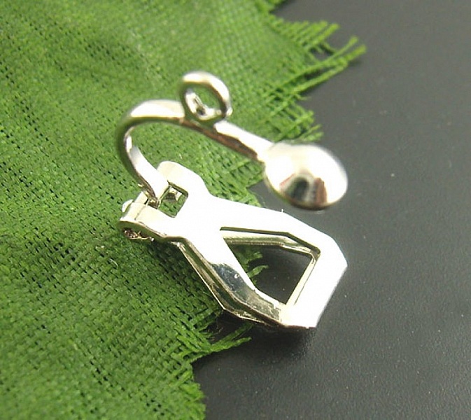 Support Boucle d'oreille Clip N&deg;05 x 5 Paires