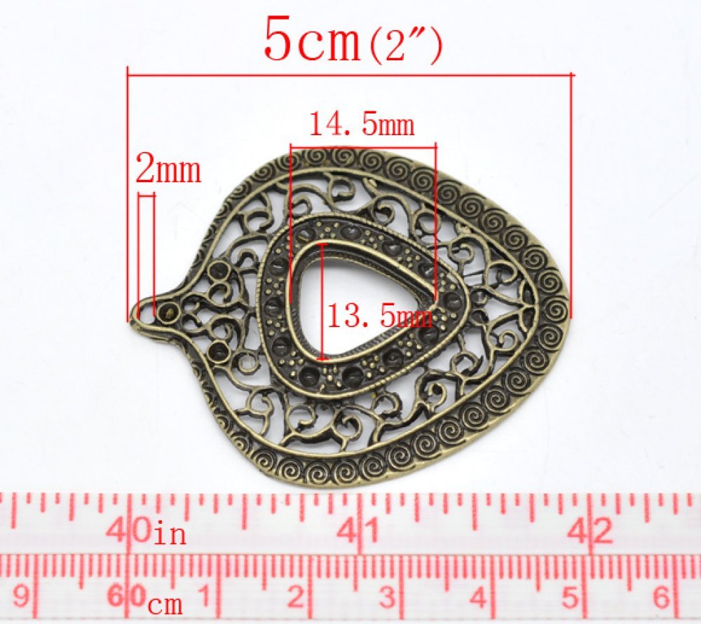 Cabochonholder N°03 Bronse