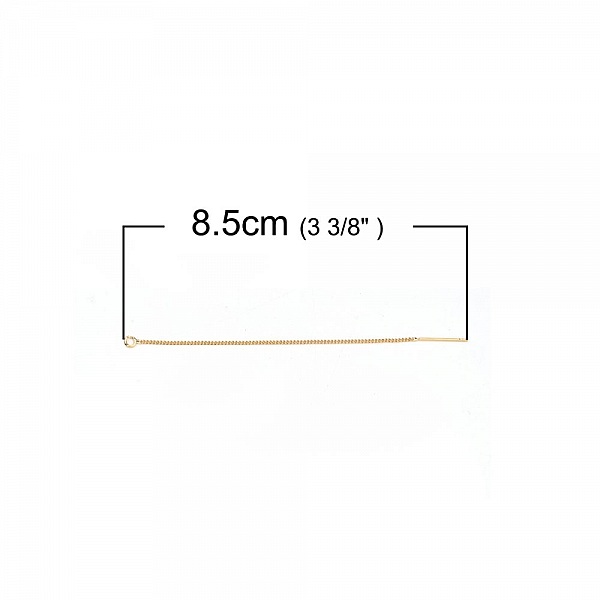 &Oslash;redobbholder N&deg;27 Gullbelagt kjede