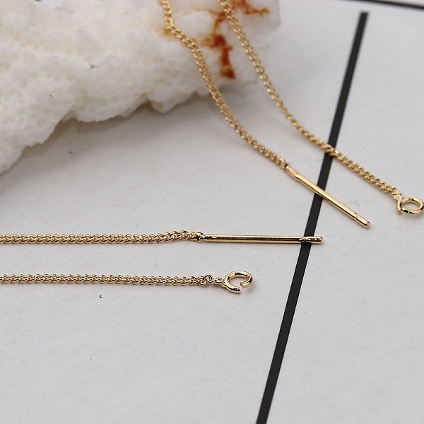 &Oslash;redobbholder N&deg;27 Gullbelagt kjede