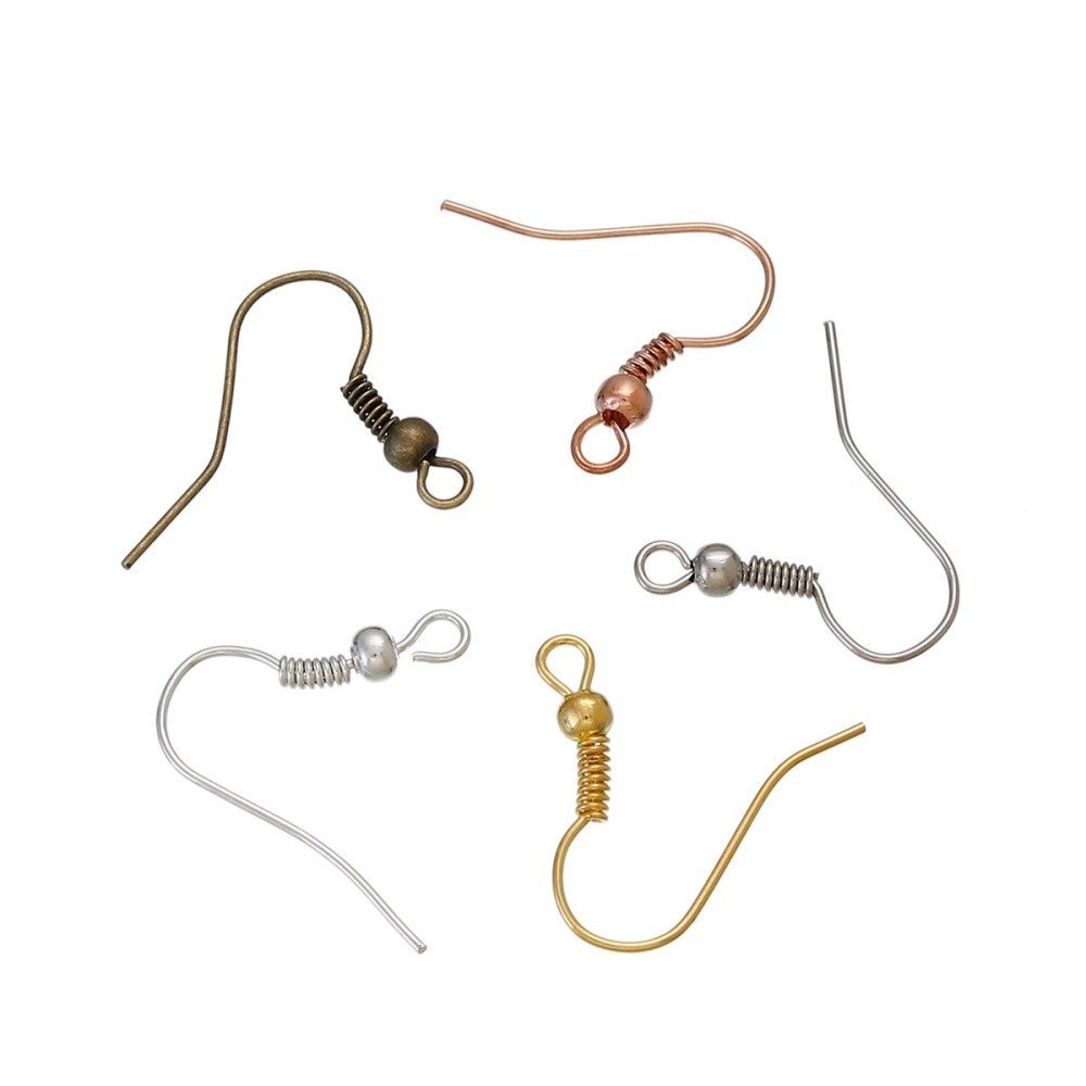 Øreringholder Hook N°23 Blandet x 125 par.