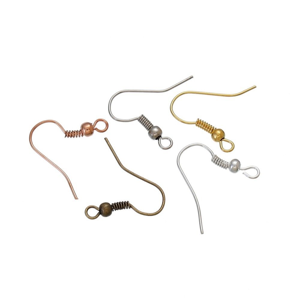 Øreringholder Hook N°23 Blandet x 125 par.