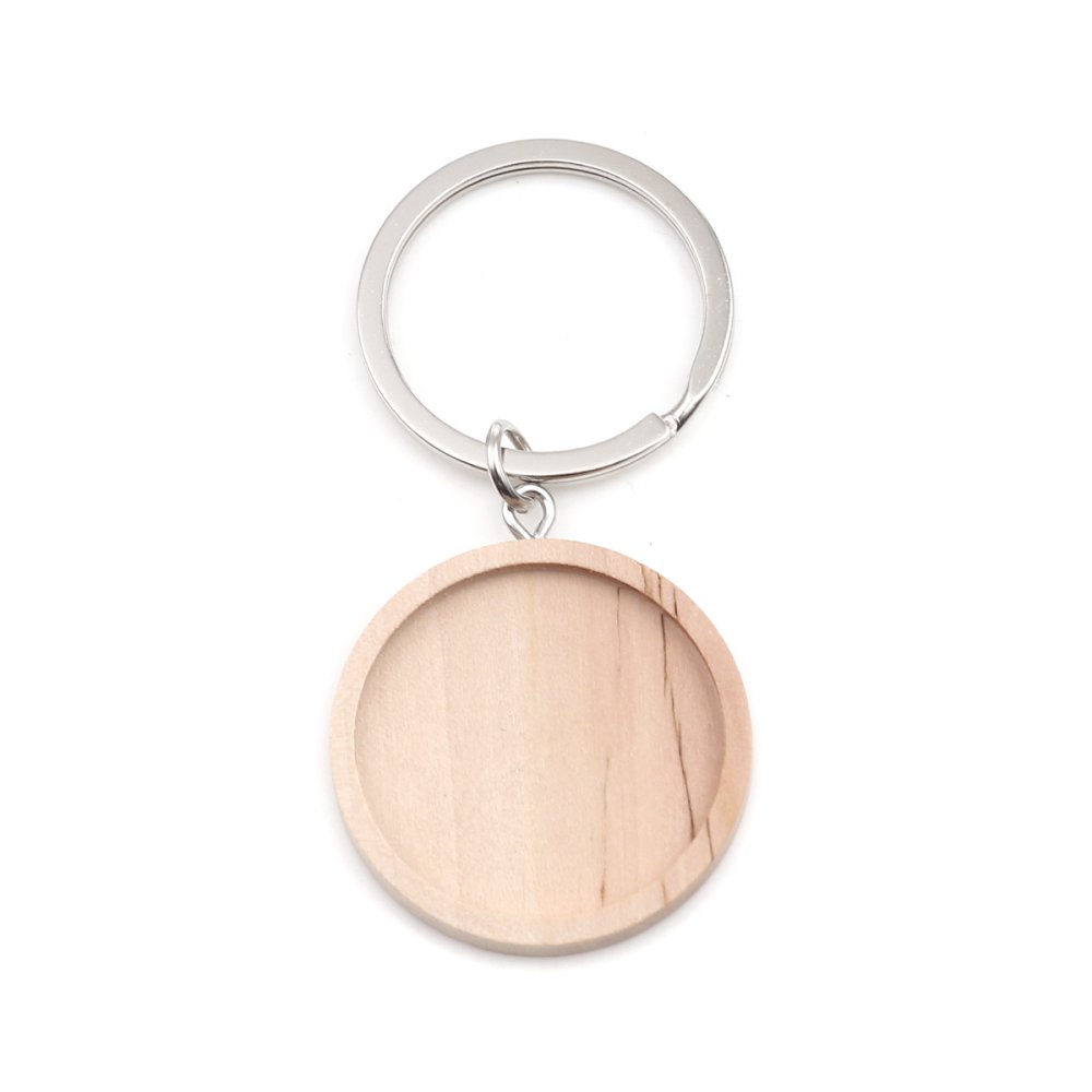 Nøkkelringholder 30 mm Tre N°01