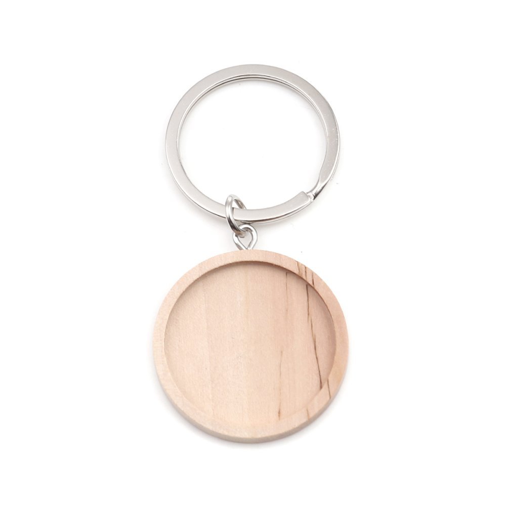 Nøkkelringholder 30 mm Tre N°01