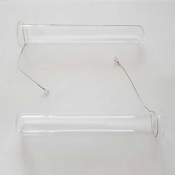 Tube &agrave; Essai - Eprouvette Verre transparent 2,5cm x 15cm