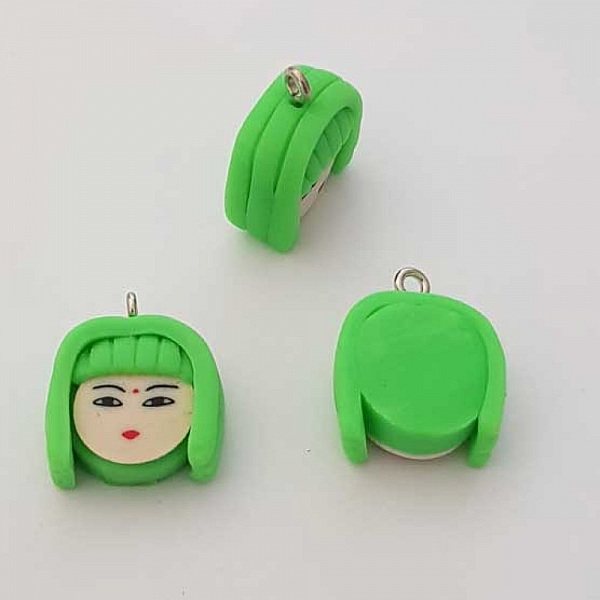 T&ecirc;te polym&egrave;re N&deg;30 Vert