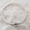 European Clip Bracelet Plain 01 FRA 15 TIL 23 CM Elfenben