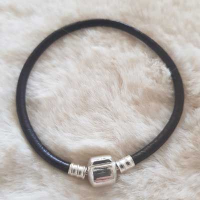 European Clip Armbånd Vanlig 01 FRA 15 TIL 23 CM Mørkebrun