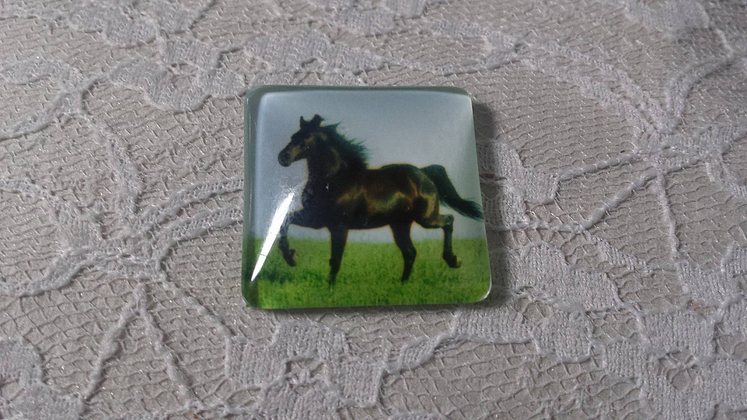 firkantet glass cabochon 30mm 018 