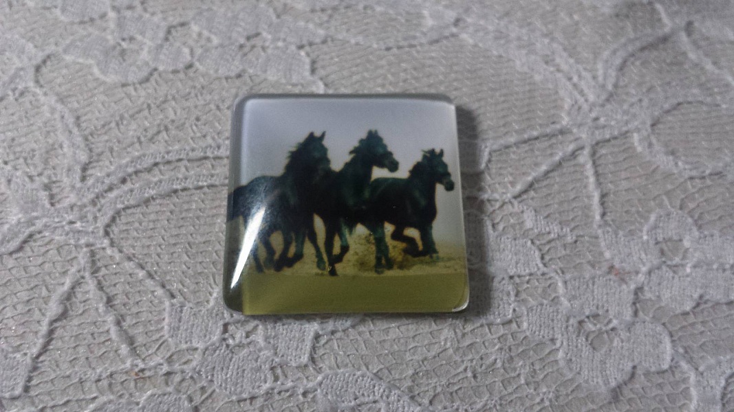 firkantet glass cabochon 30mm 017 