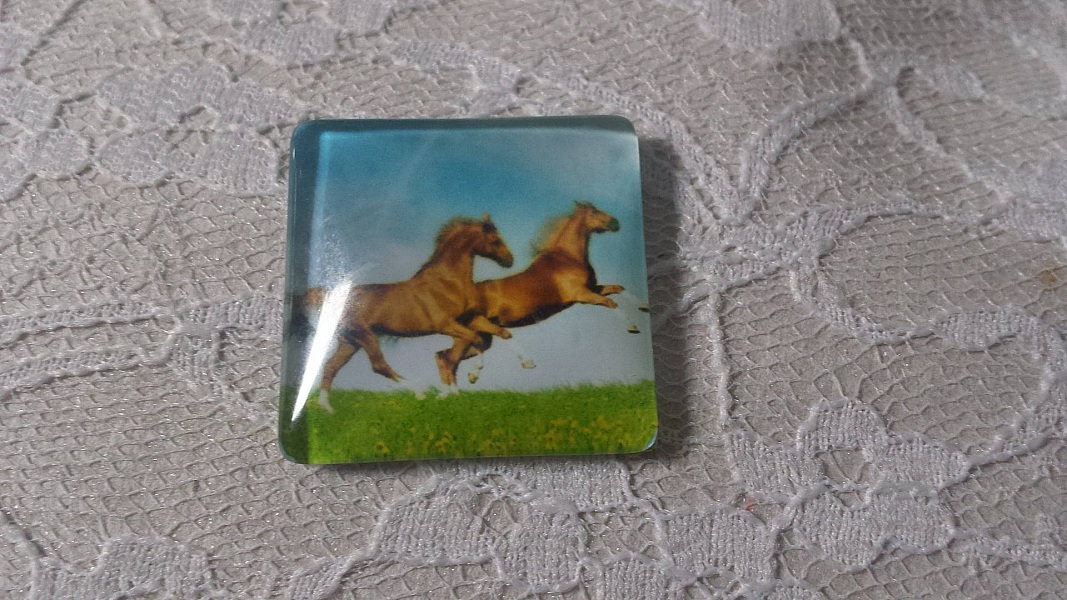 firkantet glass cabochon 30mm 014 