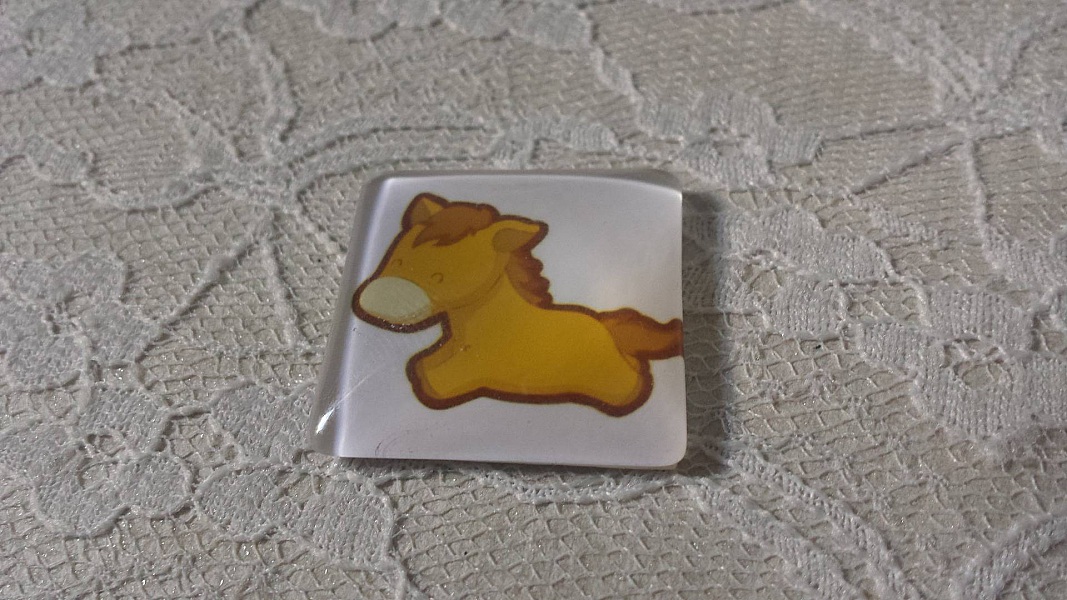 firkantet glass cabochon 30mm 013 