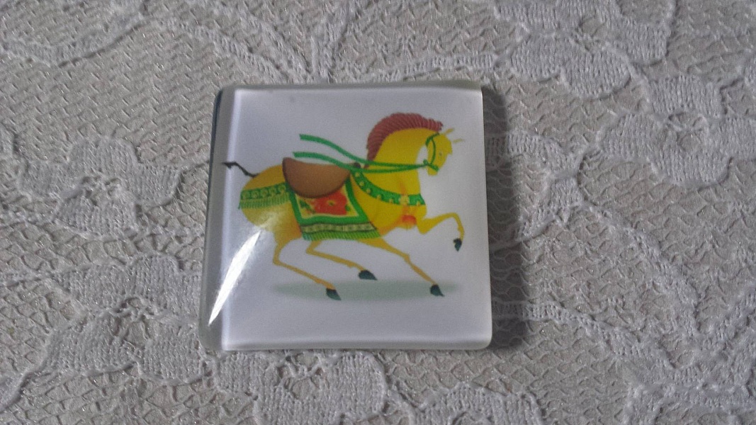 firkantet glass cabochon 30mm 004 