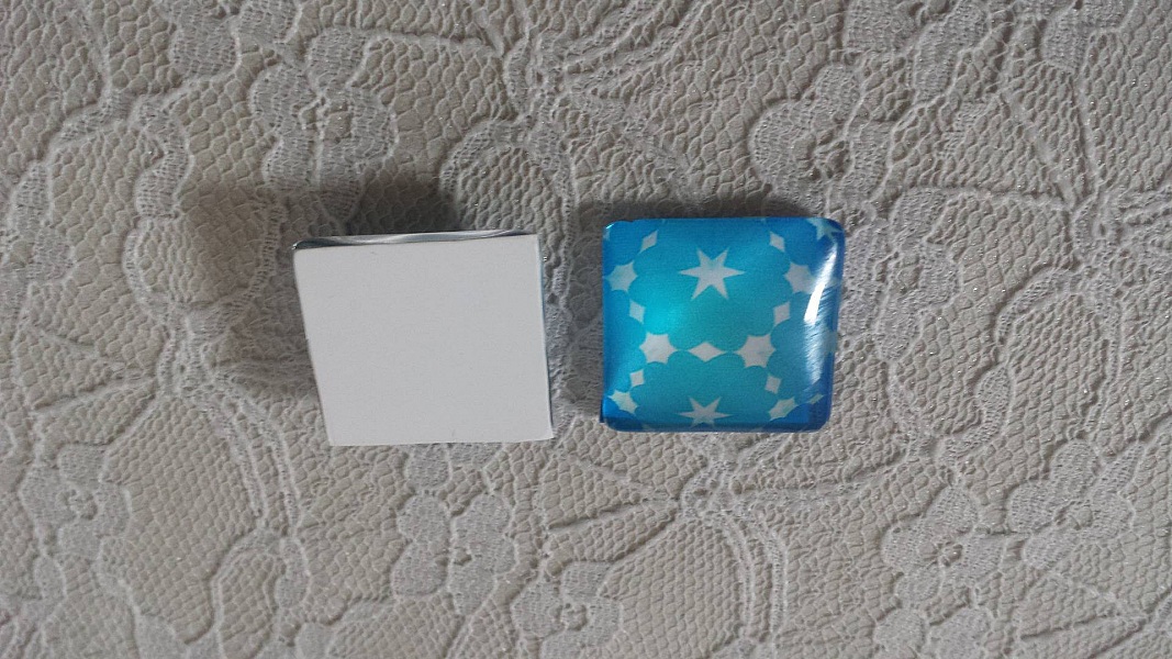 firkantet glass cabochon 25mm 024 