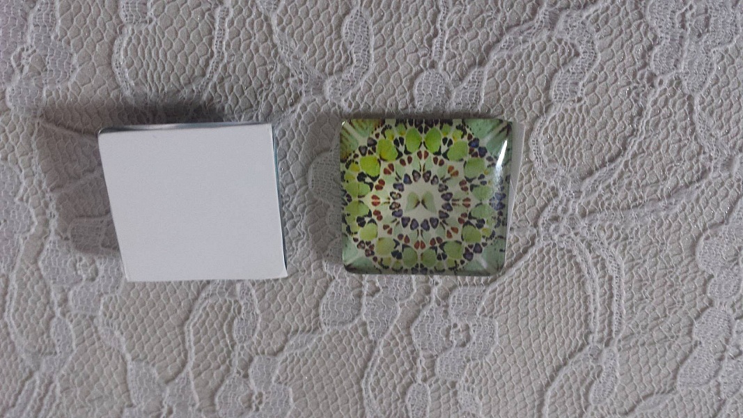 firkantet glass cabochon 25mm 004 