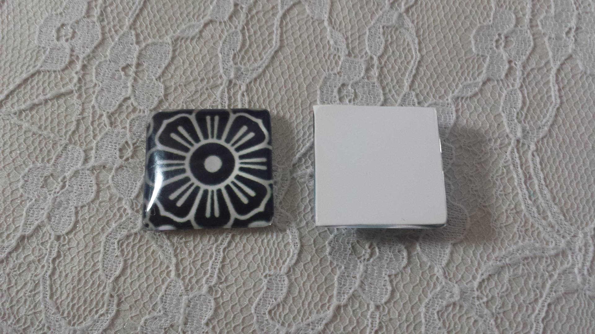 firkantet glass cabochon 25mm 002 
