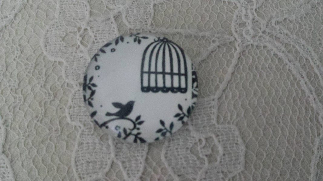 runde glass cabochon 10mm fugler 014 