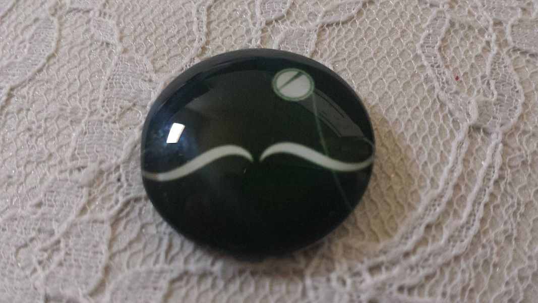 glass cabochon runde 25mm bart 039 